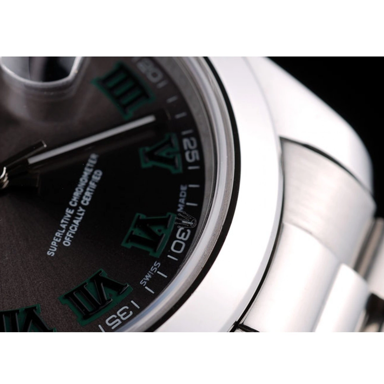 AAA Replica Watches Strap Dial Stainless Grey 41982 Steel Rolex DateJust 0706